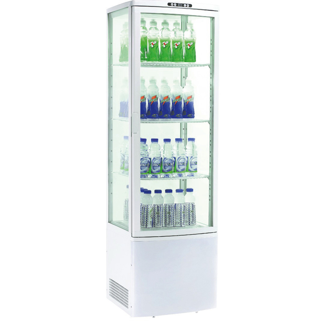 Show-Kühlvitrine Umluft 235 l 515 x 485 x 1690 mm